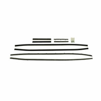Window sweeper kit. Fits Convertible 1970 Barracuda, Challenger (8 pieces kit)-WC 2300-45 Window sweeper kit. Fits Convertible 1970 Barracuda, Challenger (8 pieces kit)-WC 2300-45