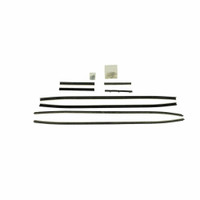 Window sweeper kit. Fits Convertible 1971 Barracuda, Challenger (8 pieces kit)-WC 2300-47 Window sweeper kit. Fits Convertible 1971 Barracuda, Challenger (8 pieces kit)-WC 2300-47