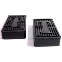 Clutch and Brake Pedal Pads For Triumph TR3 1955-1962.  Pair-CB 84 Clutch and Brake Pedal Pads For Triumph TR3 1955-1962.  Pair-CB 84