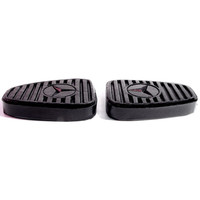 Clutch and Brake Pedal Pads For Mercedes Benz 1946-1961. Pair-CB 85 Clutch and Brake Pedal Pads For Mercedes Benz 1946-1961. Pair-CB 85