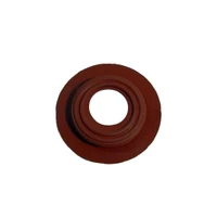 Dimmer Switch Grommet 2-1/2" flange with 1" I.D, Red-SM 80-B/RD
