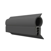 Sold By The Foot - Pinchweld Trim Seal. Made of all rubber, with a steel core-TS 3-C