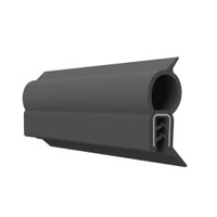 Sold By The Foot - Pinchweld Trim Seal. Made of all rubber, with a steel core-TS 3-C