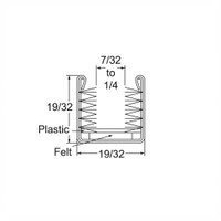 Rigid division-bar channel 96 Inches each-WC 20-96