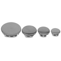 Plug Buttons, Nickel Plated, Includes 4 Hole Sizes, Each-4P 32