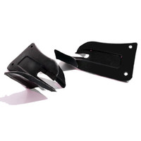 Molded Door Lock Pillar Seal.  Made with steel core-ALP 7002