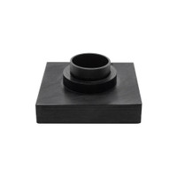 Body mount bracket pad with shoulder-BC 54