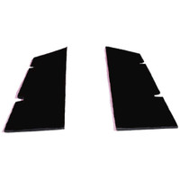 Bumper to Body Seal.  12" long X 2-1/8" wide.  Pair-BG 86-I