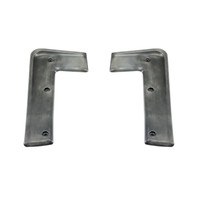 Rear bumper to side body seals, 70-72 Chevrolet Monte Carlo, Pair-BG 99
