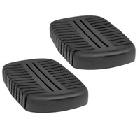 Clutch and Brake Pedal Pads.  2-1/2" wide X 3-7/8" long-CB 100-A/PR