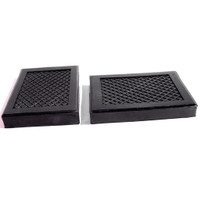 Clutch and Brake Pedal Pads.  2-3/4" wide X 3-15/16" long-CB 14