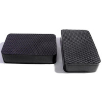 Clutch and Brake Pedal Pads.  2-5/8" wide X 4-3/16" long-CB 163