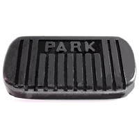 Park Brake Pedal Pad.  3-1/2" wide X 1-13/16" long.  Each-CB 172