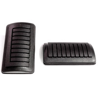 Clutch and Brake Pedal Pads.  3-3/4" wide X 2-1/4" long-CB 198