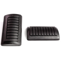 Clutch and Brake Pedal Pads.  3-3/4" wide X 2-1/4" long-CB 198