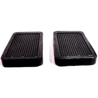 Clutch and Brake Pedal Pads.  2-1/4" wide X 4" long.  Pair-CB 20
