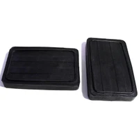 Clutch and Brake Pedal Pads, Black-CB 28-A