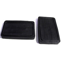 Clutch and Brake Pedal Pads, Black-CB 28-A