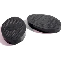 Clutch and Brake Pedal Pads.  Sharp-looking Emblem-CB 34