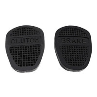 Clutch and Brake Pedal Pads.  Lettered "CLUTCH" and "BRAKE"-CB 38
