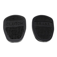 Clutch and Brake Pedal Pads.  Lettered "CLUTCH" and "BRAKE"-CB 38