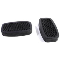 Clutch and Brake Pedal Pads.  2" wide X 3-5/8" long.  Pair-CB 46
