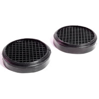 Clutch and Brake Pedal Pads.  3-1/2" Diameter.  Pair-CB 62 Clutch and Brake Pedal Pads.  3-1/2" Diameter.  Pair-CB 62