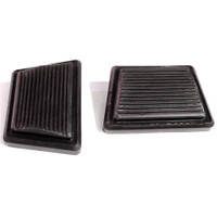 Clutch and Brake Pedal Pads.  Exact reproduction-CB 99