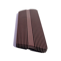 Power Brake Pedal Pad, Saddle Brown-CB 83-L Power Brake Pedal Pad, Saddle Brown-CB 83-L