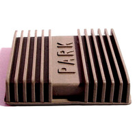 Park Brake Pedal Pad, Saddle Brown-CB 83-M