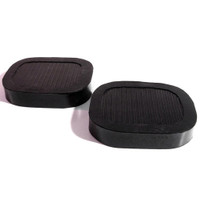 Clutch and Brake Pedal Pads.  2-1/6" wide X 2-5/8" long-CB 88