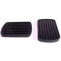 Clutch and Brake Pedal Pads.  2-1/2" wide X 4" long.  Pair-CB 90
