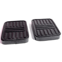 Clutch and Brake Pedal Pads.  2" wide X 2-5/8" long.  Pair-CB 93