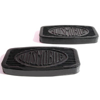 Clutch and Brake Pedal Pads.  3-1/2" wide X 1-3/16" long-CB 95