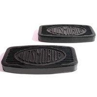 Clutch and Brake Pedal Pads.  3-1/2" wide X 1-3/16" long-CB 95 Clutch and Brake Pedal Pads.  3-1/2" wide X 1-3/16" long-CB 95