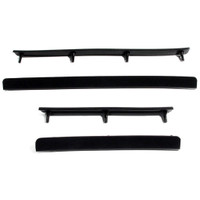 Cowl Seals.  2 pieces - 11" long, 2 pieces 6-3/4" long-CS 18