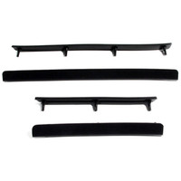 Cowl Seals.  2 pieces - 11" long, 2 pieces 6-3/4" long-CS 18