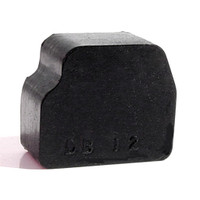 Door Bumper.  1" high X 1-1/8" wide X 1/2" thick.  Each-DB 12