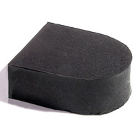 Door Bumper.  1-1/4" high X 7/8" wide X 7/16" thick.  Each-DB 22