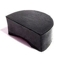 Door Bumper.  13/16" high X 1-1/4" wide X 1/2" thick.  Each-DB 6