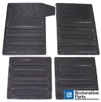Floor Mats, front and rear.  Nice reproduction.  Black only-FM 7301