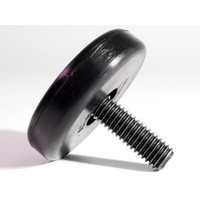 Deck Lid Stop Bumper.  2" diameter, 7/16" thick, 1" bolt-HA 20