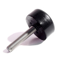 Hood Adjustment Bumper.  1" diameter X 1-1/4" long bolt 1/4"-28 threads per Inch-HA 50