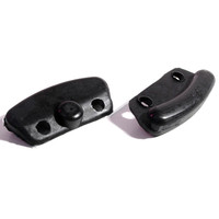 Hood Corners.  Used at rear of hood.  3-1/8" wide.  Pair-HC 30
