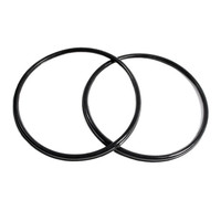 Trim Ring Lens Seal.  7-1/2" O.D., 6-7/8" I.D.  Pair-HR 6