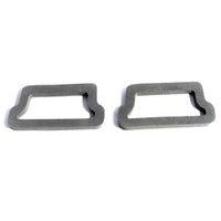 Back-up Light Lens Gaskets.  Made of gray sponge.  Pair-LG 2000-104