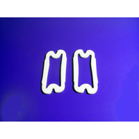 Park Light Lens Gaskets.  Made of white sponge.  Pair-LG 2003-103