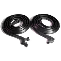 Door Seal, with Clips and Molded Ends-LM 12-C