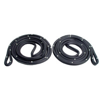 Molded Door Seals with clips.  For 2-door wagons-LM 12-N