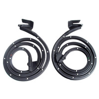 Front Door Seals, for 4-Door Hardtops.  76" Long-LM 12-W